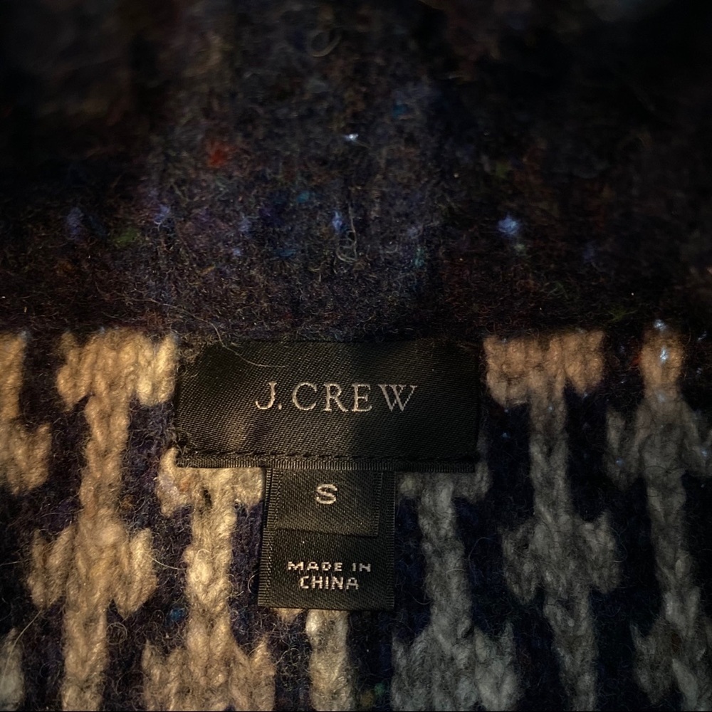 J. Crew Winter Pattern Turtleneck - image 2
